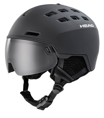 Превью Шлем горнолыжный Шлем горнолыжный HEAD Radar 5K + Spare Lens Black (323211)